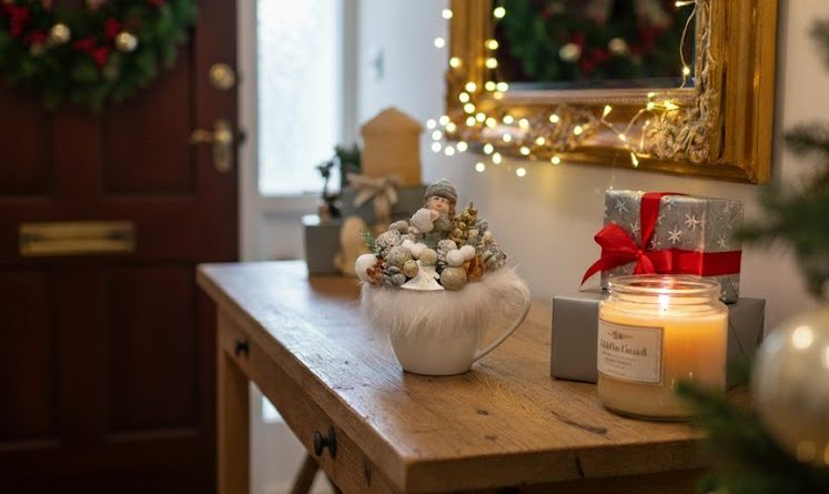 Anna bejárata a Kreatív Kuckó kézzel készített ajtódíszével